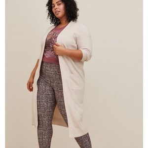 torrid sz 1X duster cardigan